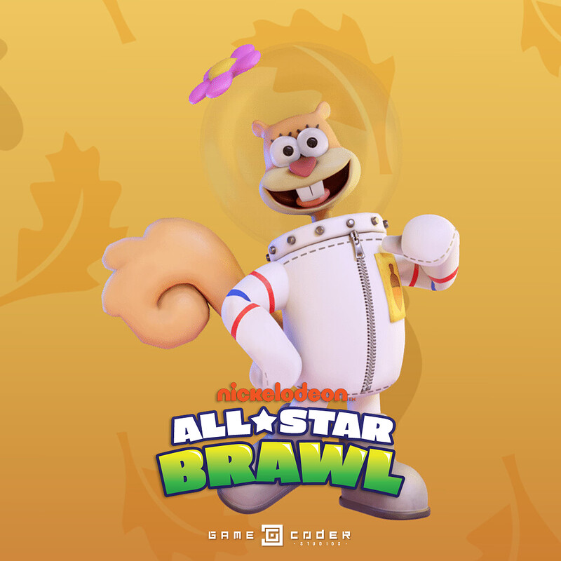 Sandy - Nickelodeon All Star Brawl