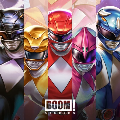 Mighty Morphin Power Rangers BOOM! Exclusive Covers