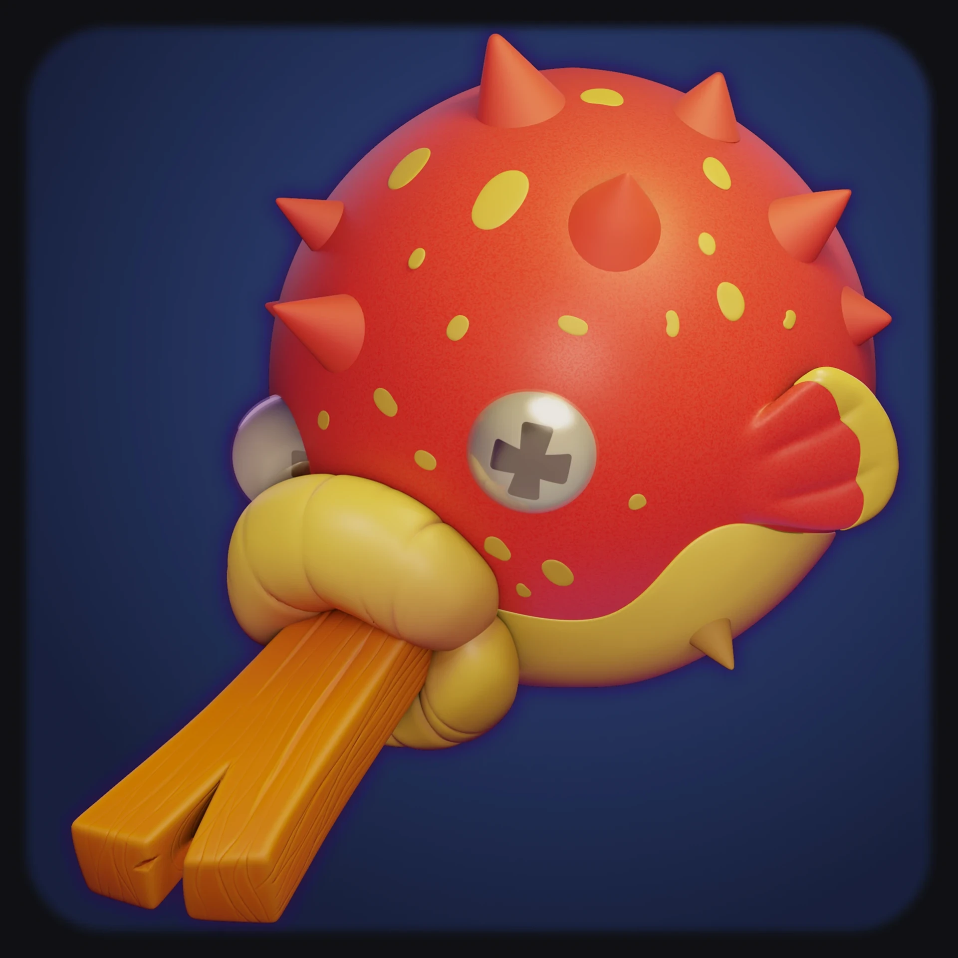 ArtStation - Baloon Fish on Stick (Matthew Cartwright)