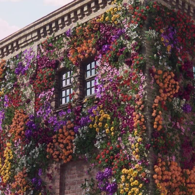 Flower Building Growth