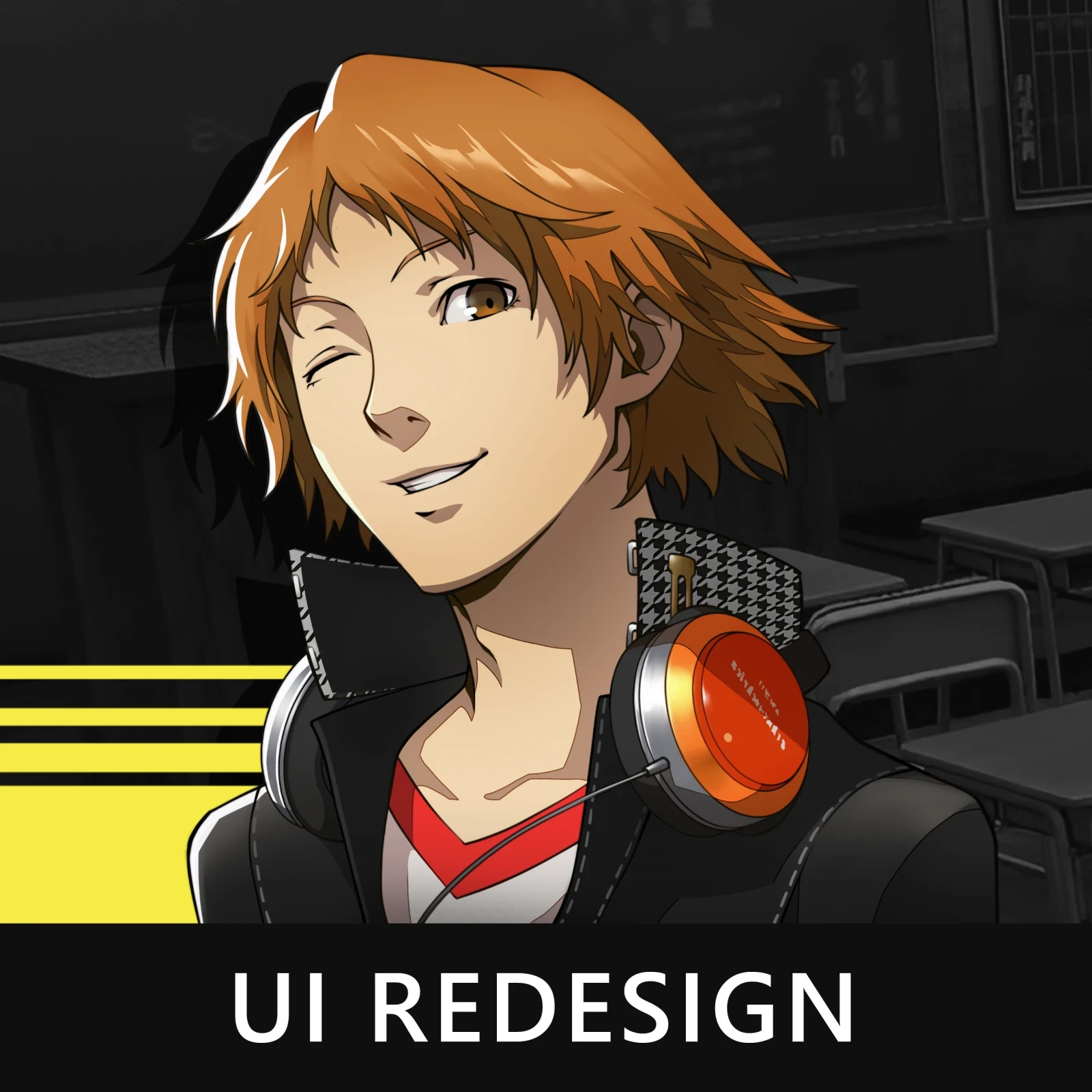 ArtStation - [UI Redesign] Persona 4 Rewind, image size:1600x1600