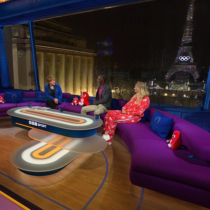 BBC Sport - Paris Olympics 2024 Virtual Studio & AR