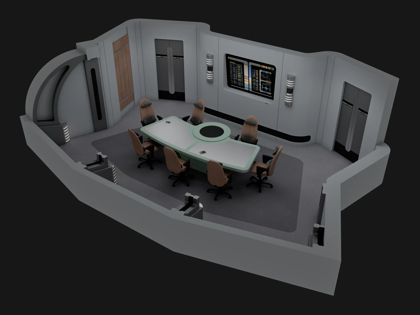 USS Budapest - Deck 05: Briefing Room