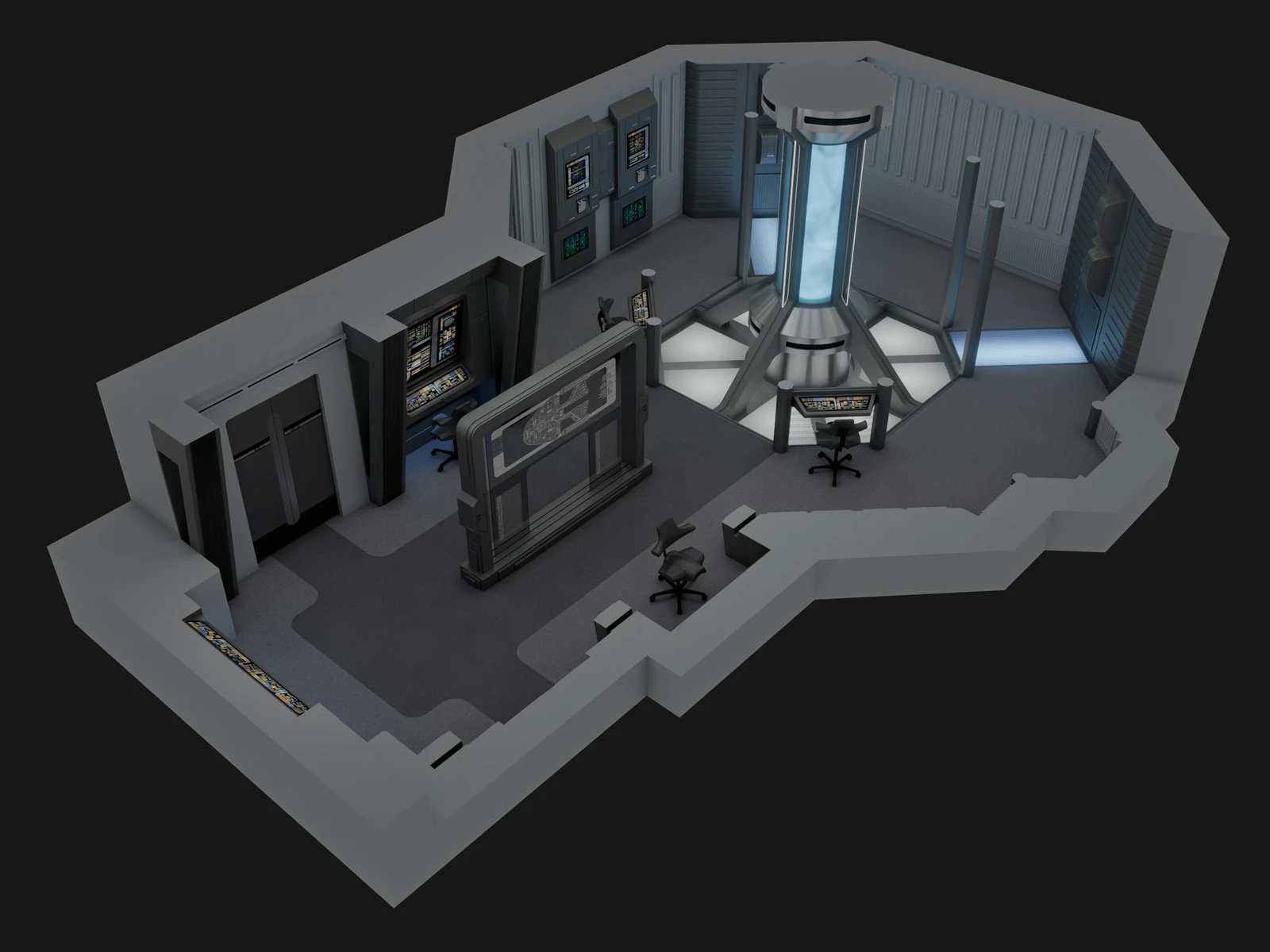 USS Budapest - Deck 07: Main Engineering