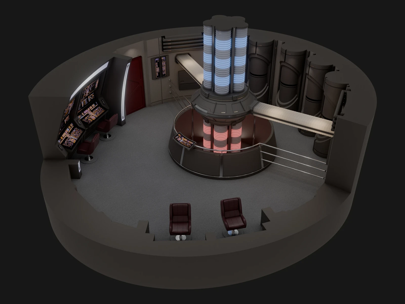 USS Yeager - Deck 04: Main Engineering