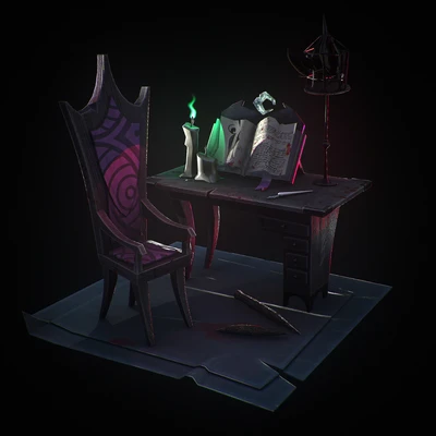 Vampire Desk (WIP)
