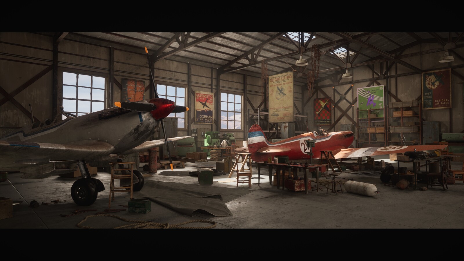 Spitfire – Pre-Ride Scenes (Six Flags Qiddiya City) // UE5 Renders