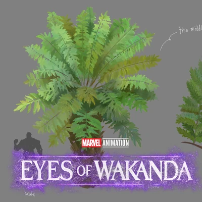 Eyes of Wakanda botanical designs