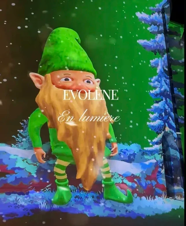 MAPPING - Evolène En Lumière - Lutin