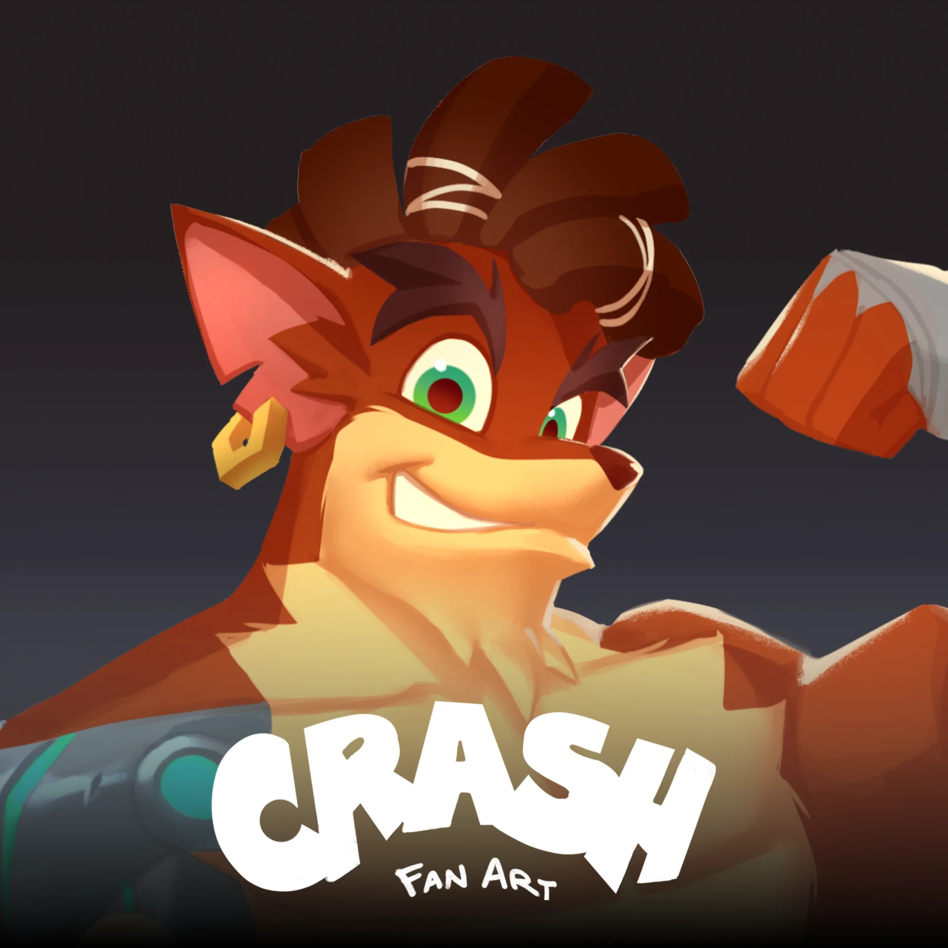 ArtStation - Crunch! - Crash 4 FanArt