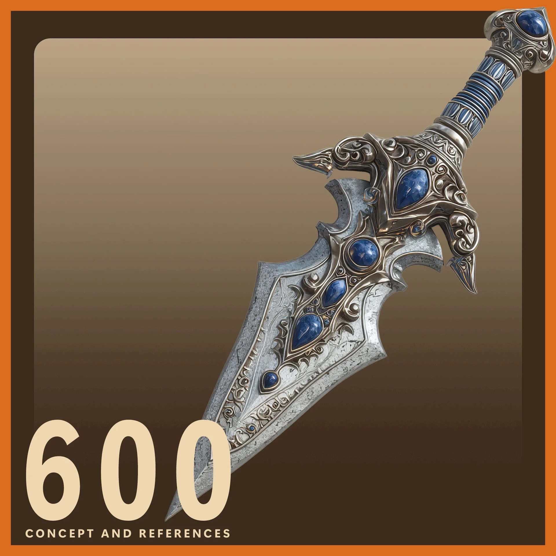 ArtStation - 600 Fantasy Dagger Concept and Reference