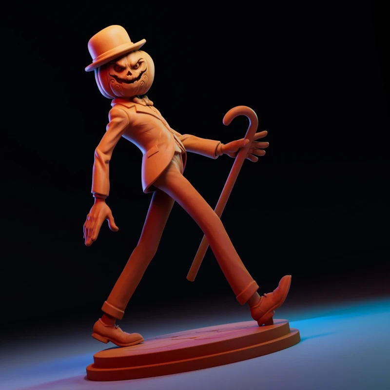 Dapper Pumpkin Man