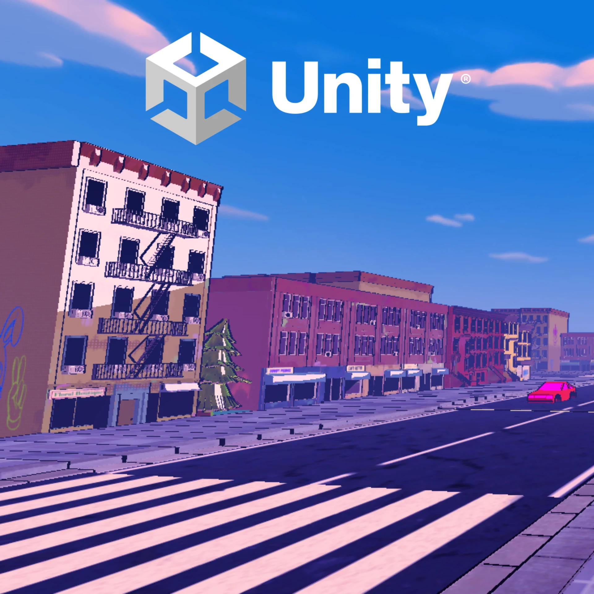 ArtStation - Unity Environment - Comic Shader & 3D modeling