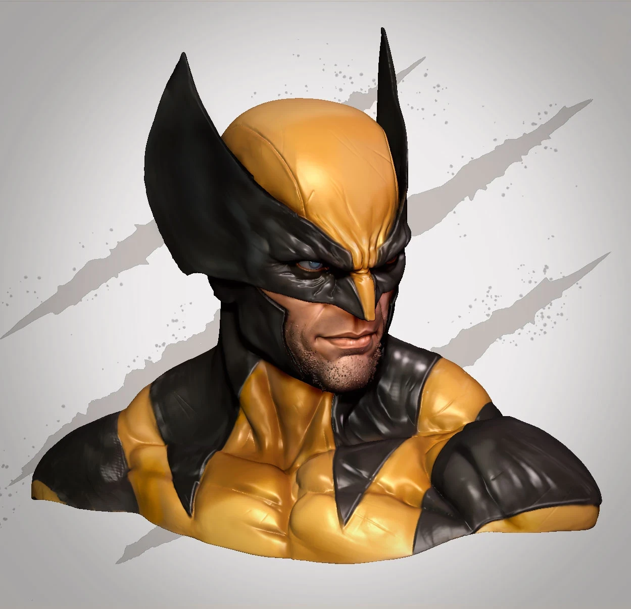 Wolvie - Head study