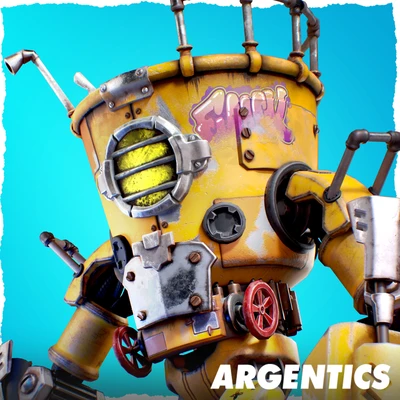 Yellow Rivet – 3D Model