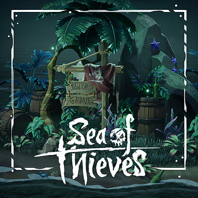 Island - Sea of Thieves inspired