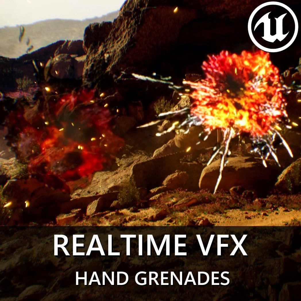 ArtStation - Realtime VFX - Hand Grenades