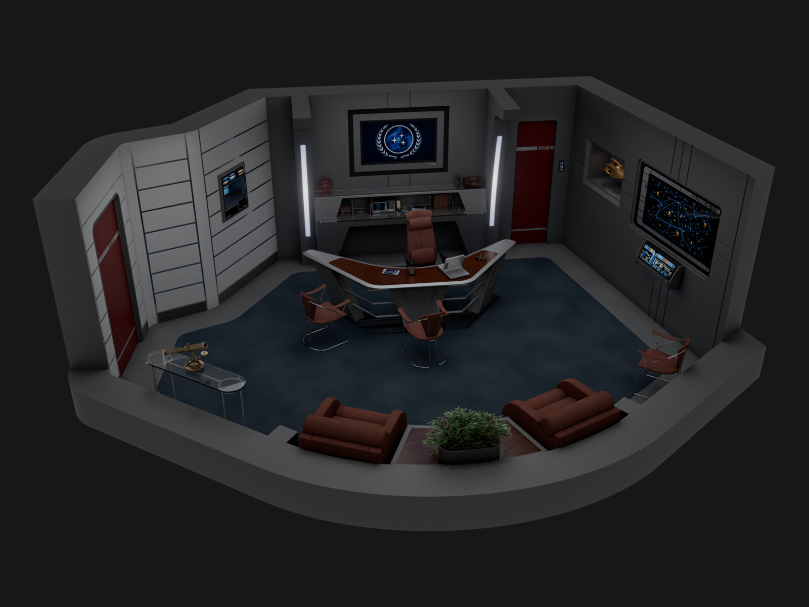 USS Cerberus - Deck 01: Ready Room