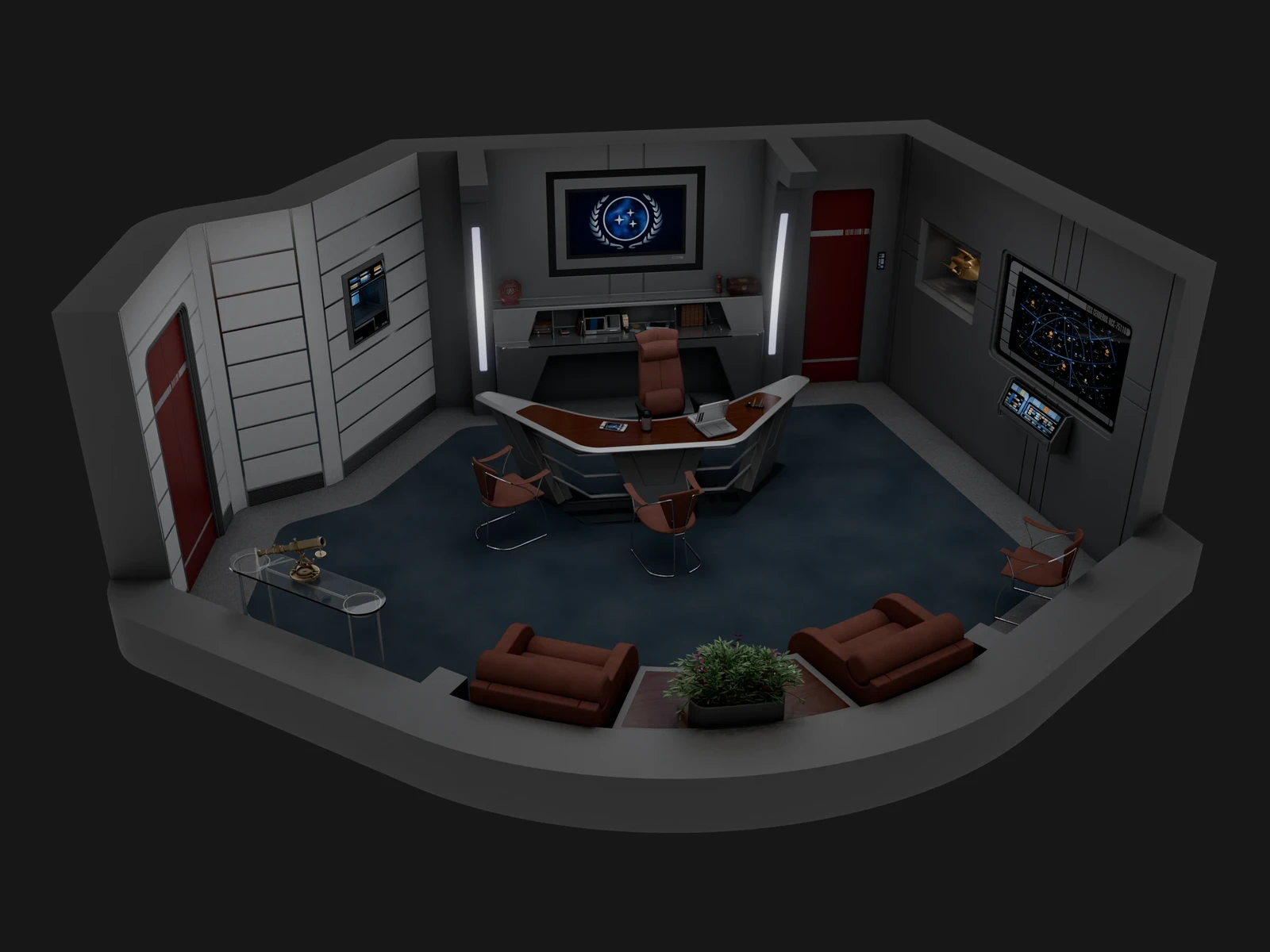 USS Cerberus - Deck 01: Ready Room