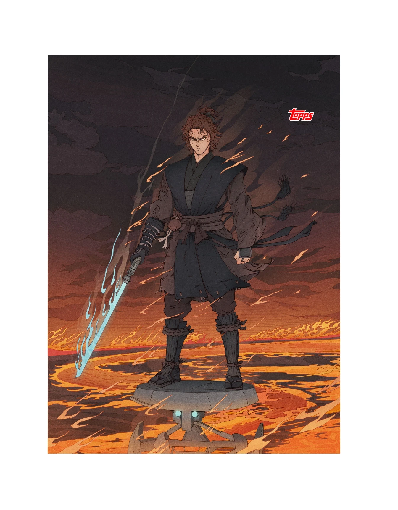  Topps Star Wars Galaxy Chrome Ukiyo-e Insert
