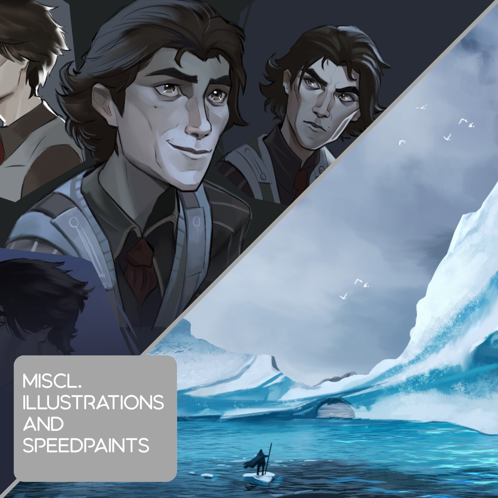 Miscellaneous Illustrations and Speedpaints
