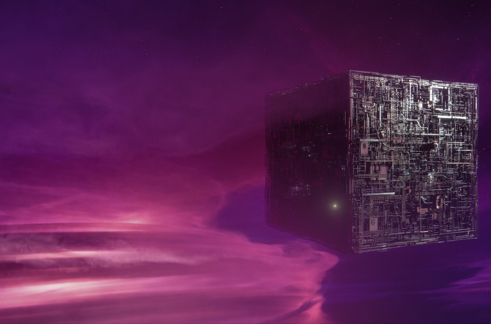 Star Trek The Next Generation - Borg Cube (Work In Progress)