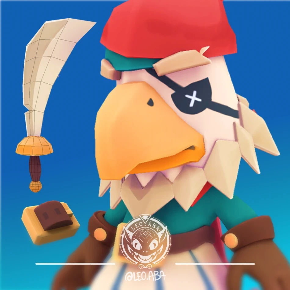 3D Lowpoly Character