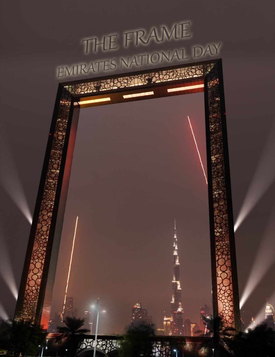 THE FRAME | EMIRATES NATIONAL DAY for Brand Dubai