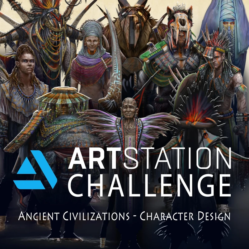 Ancient Civilization Character Artstation Challenge Submission