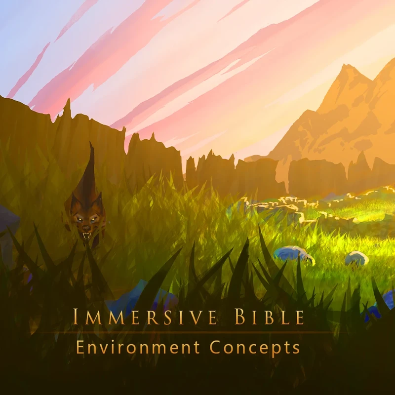Immersive Bible Environment Concept Art