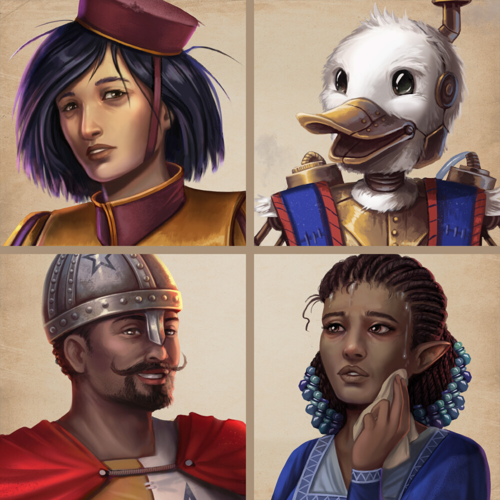 No Place Like Homebrew - Characters