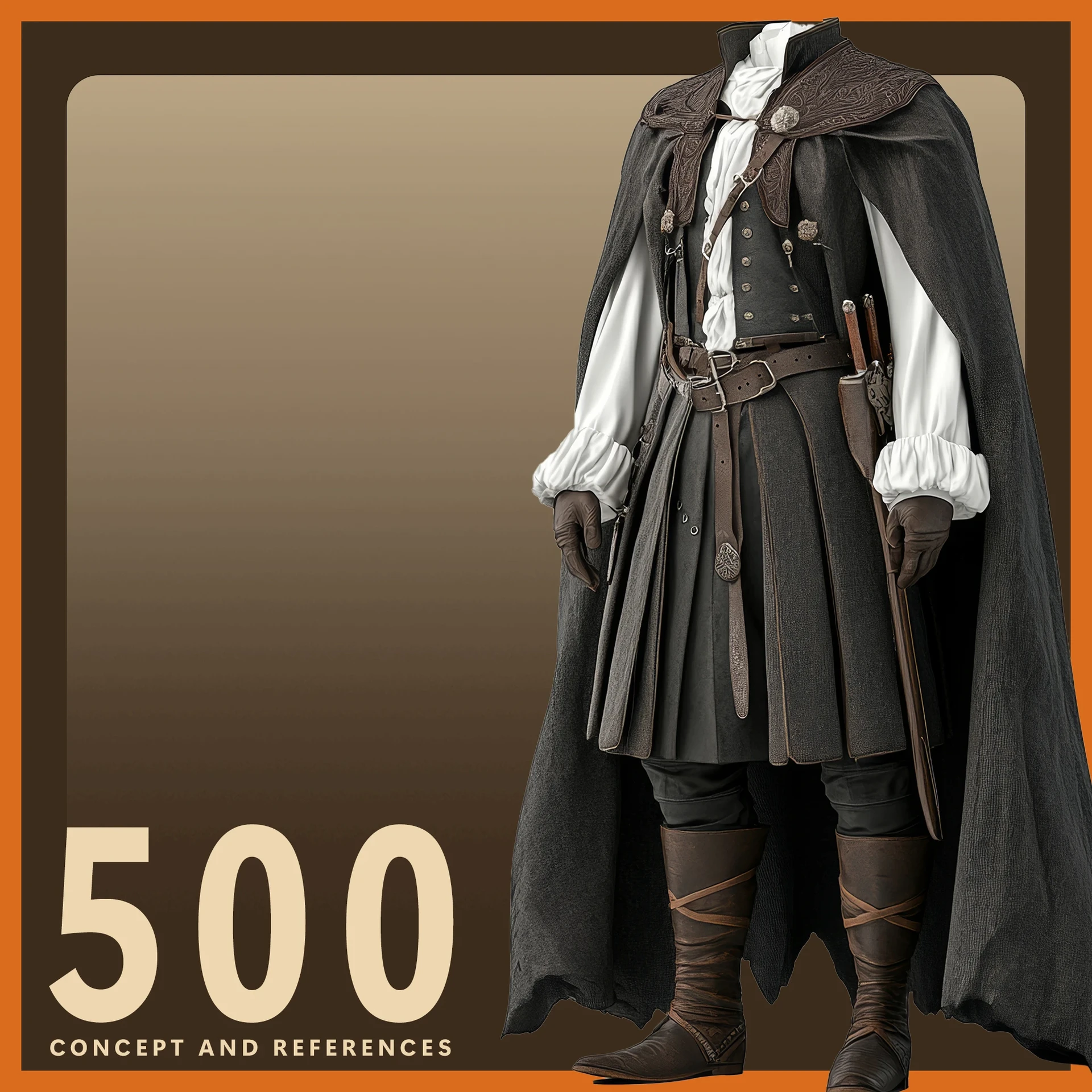 ArtStation - 500 Renaissance Male Costume Concept and Reference