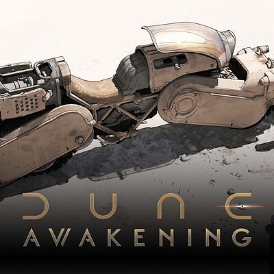 Dune Awakening - Smuggler Sandbike 