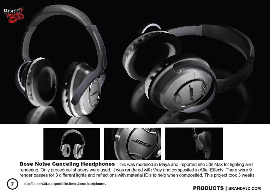 Bose High Quality Audiophile System Headphones Demonstration User Interface Video