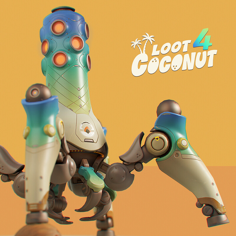 Loot 4 Coconut | Robot