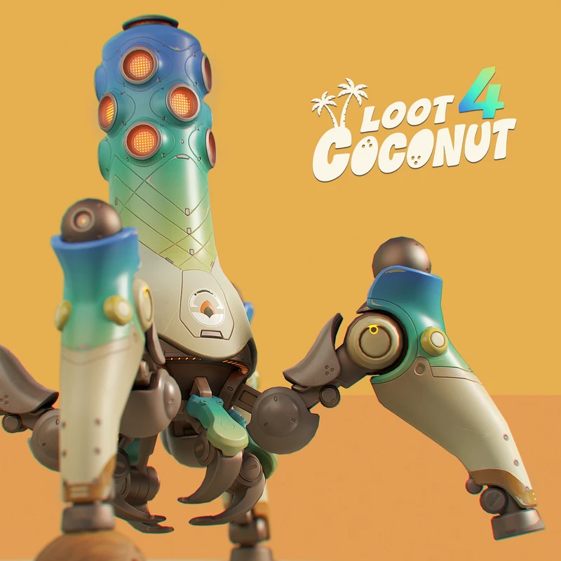 Loot 4 Coconut | Robot