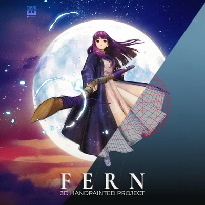 Fern - Frieren: Beyond Journey's End (3D Hand-painted)