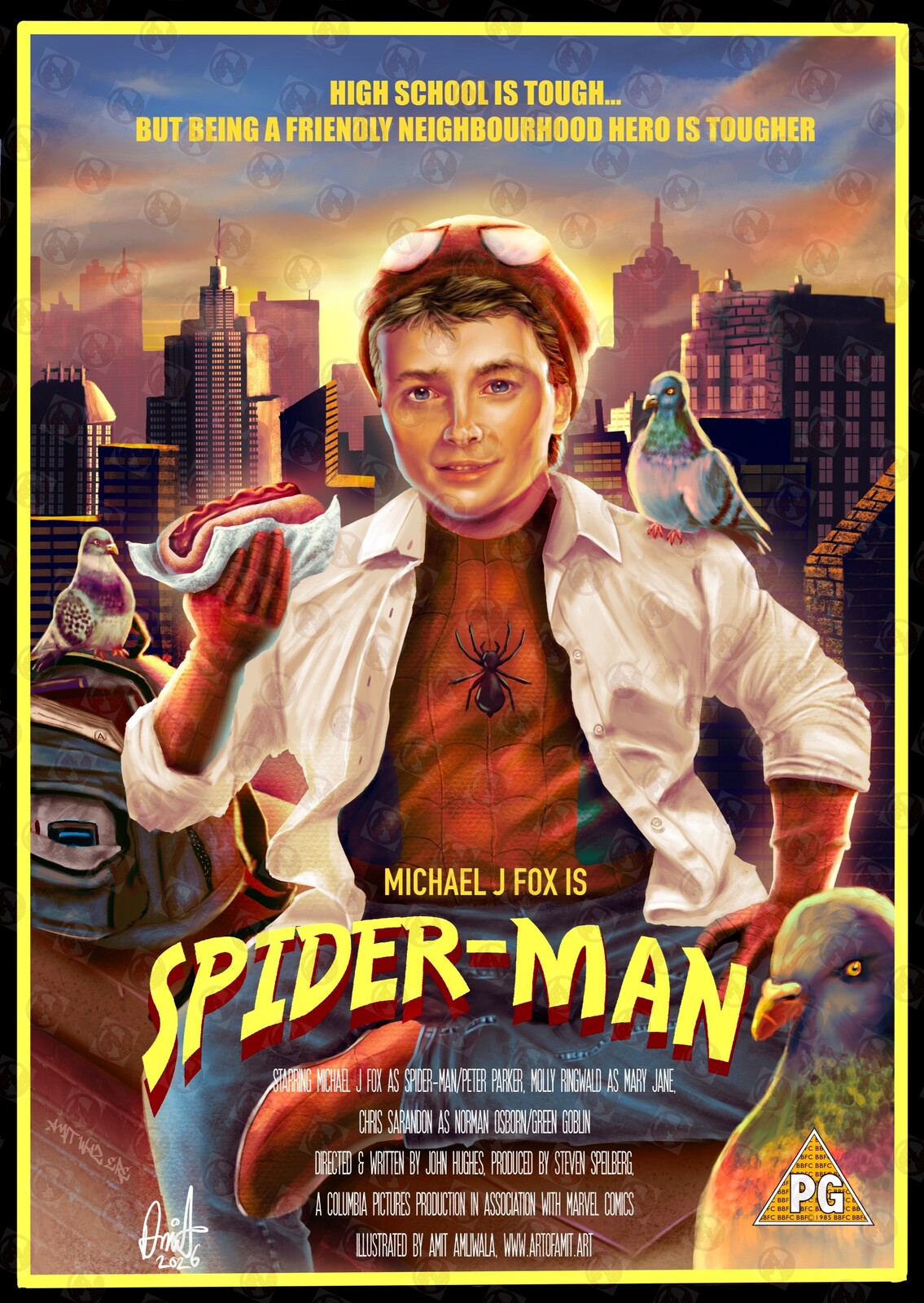 SPIDER-MAN of the 80s
