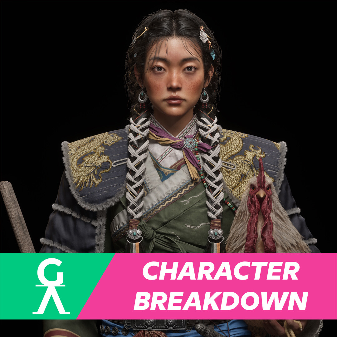 Steppe Nomad - Character Breakdown - Hee-mang Park by Games Artist by Games Artist