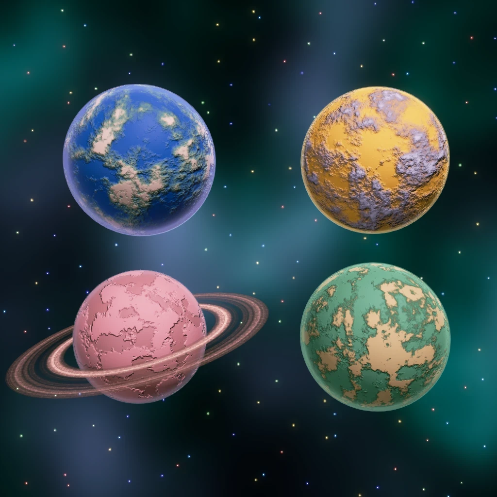 ArtStation - Procedural Sci-Fi Planets for Unity