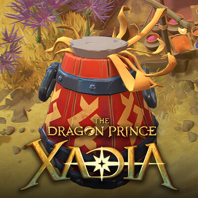 The Dragon Prince Xadia - Goldcryst Barrel & Materials