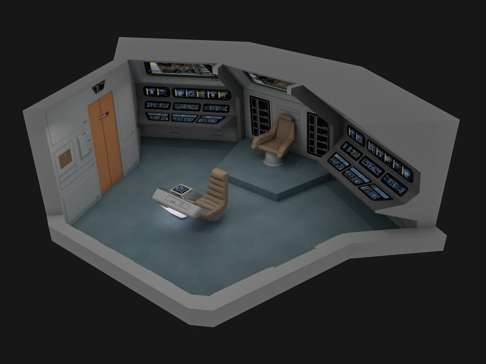 USS Lalo - Deck 01: Main Bridge