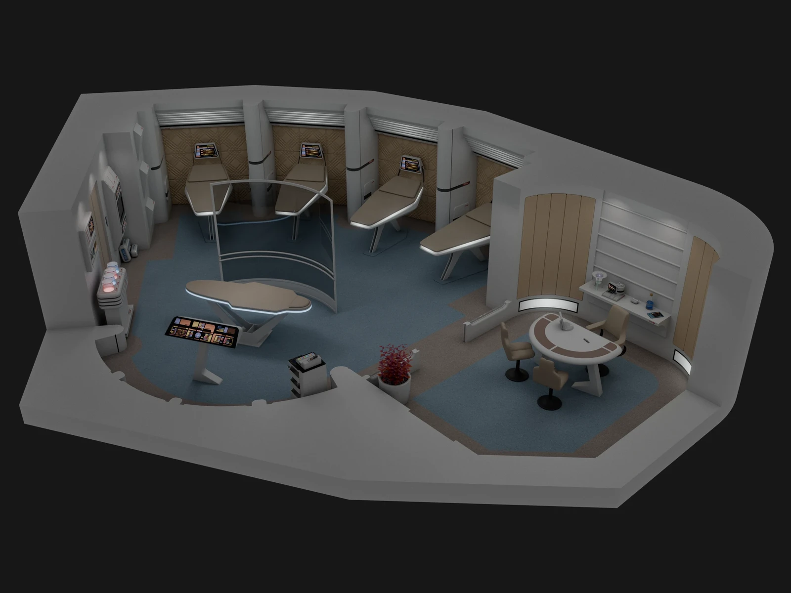 USS Potemkin - Deck 06: Main Sickbay