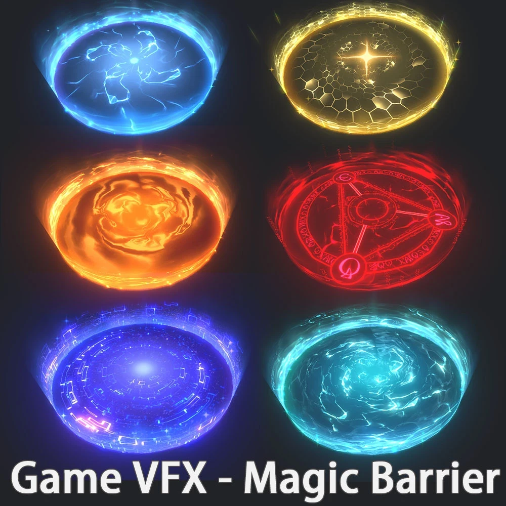 ArtStation - Unity Game VFX - Magic Barrier(Tutorial)