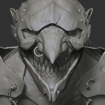 Goblin Bust Sculpt