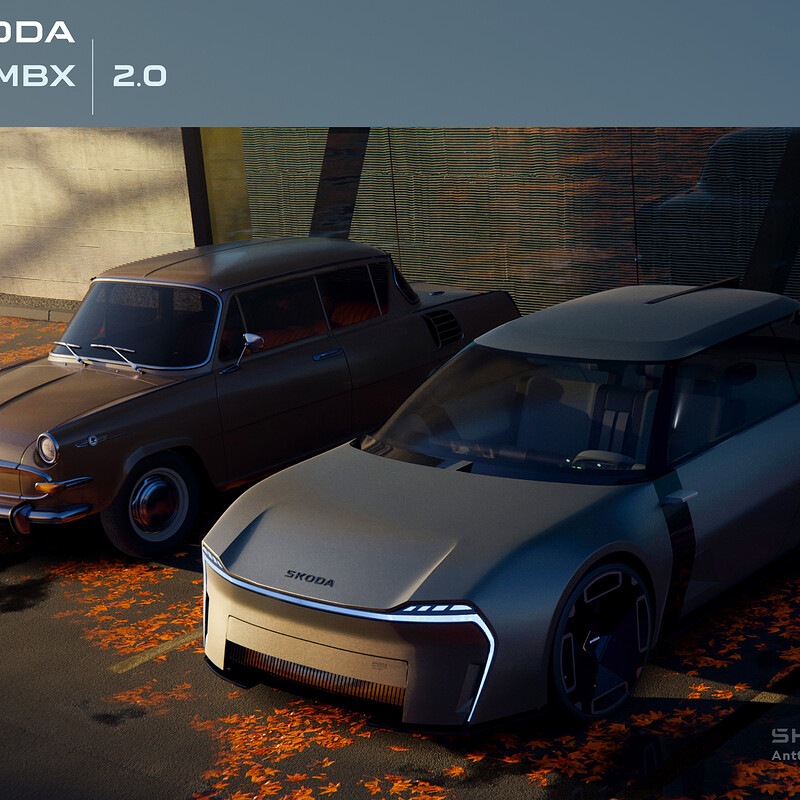 Škoda MBX 2025 Concept: Modern Solid