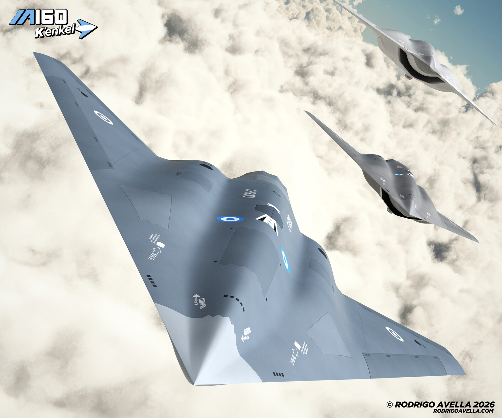 IA160 K’enkel (Arrow in the Pampa language) - Drone