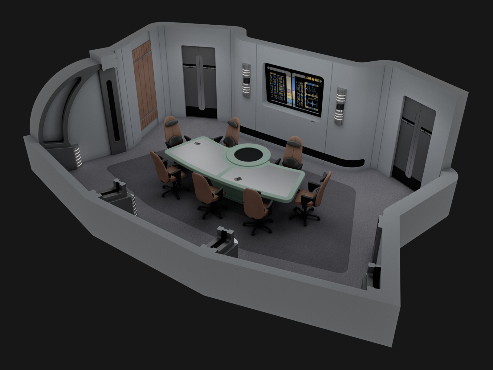 USS Budapest - Deck 05: Briefing Room