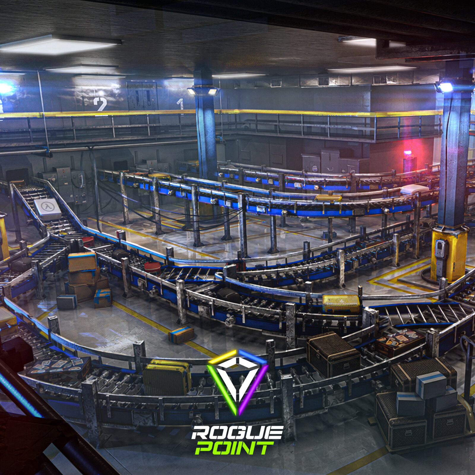 Rogue Point: Airport Baggage Handling System