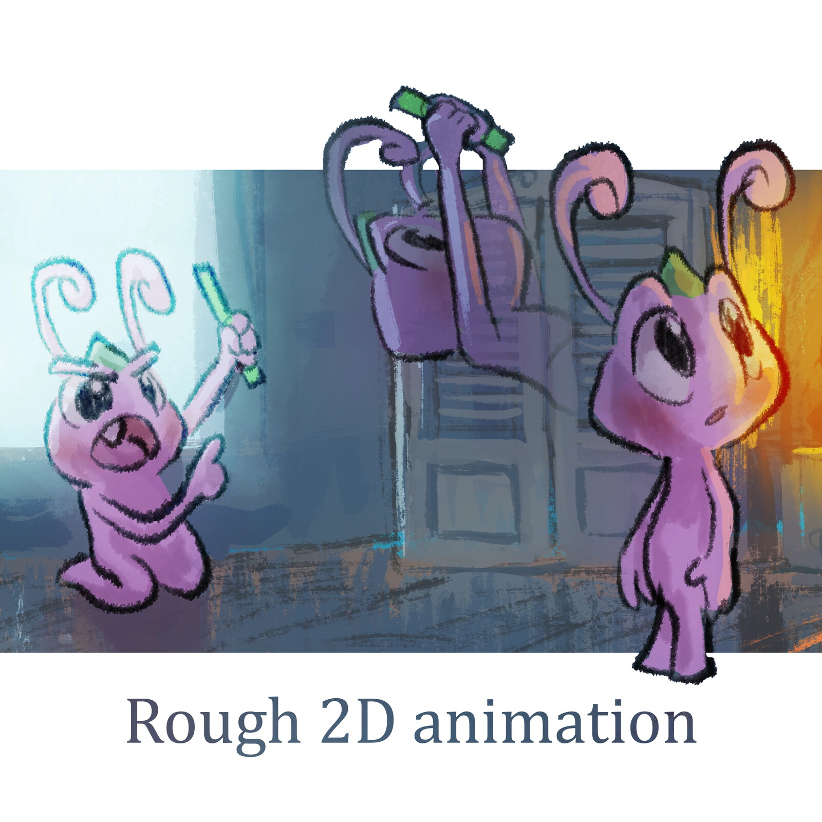 Rough animation - Neri